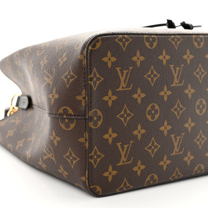 Louis Vuitton Monogram Neonoe MM Black 8 of 9