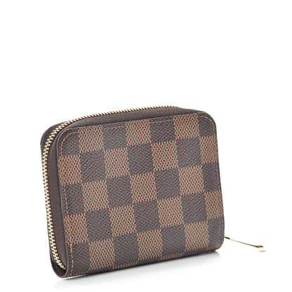 Louis Vuitton Damier Ebene Zippy Coin Purse 3 of 7