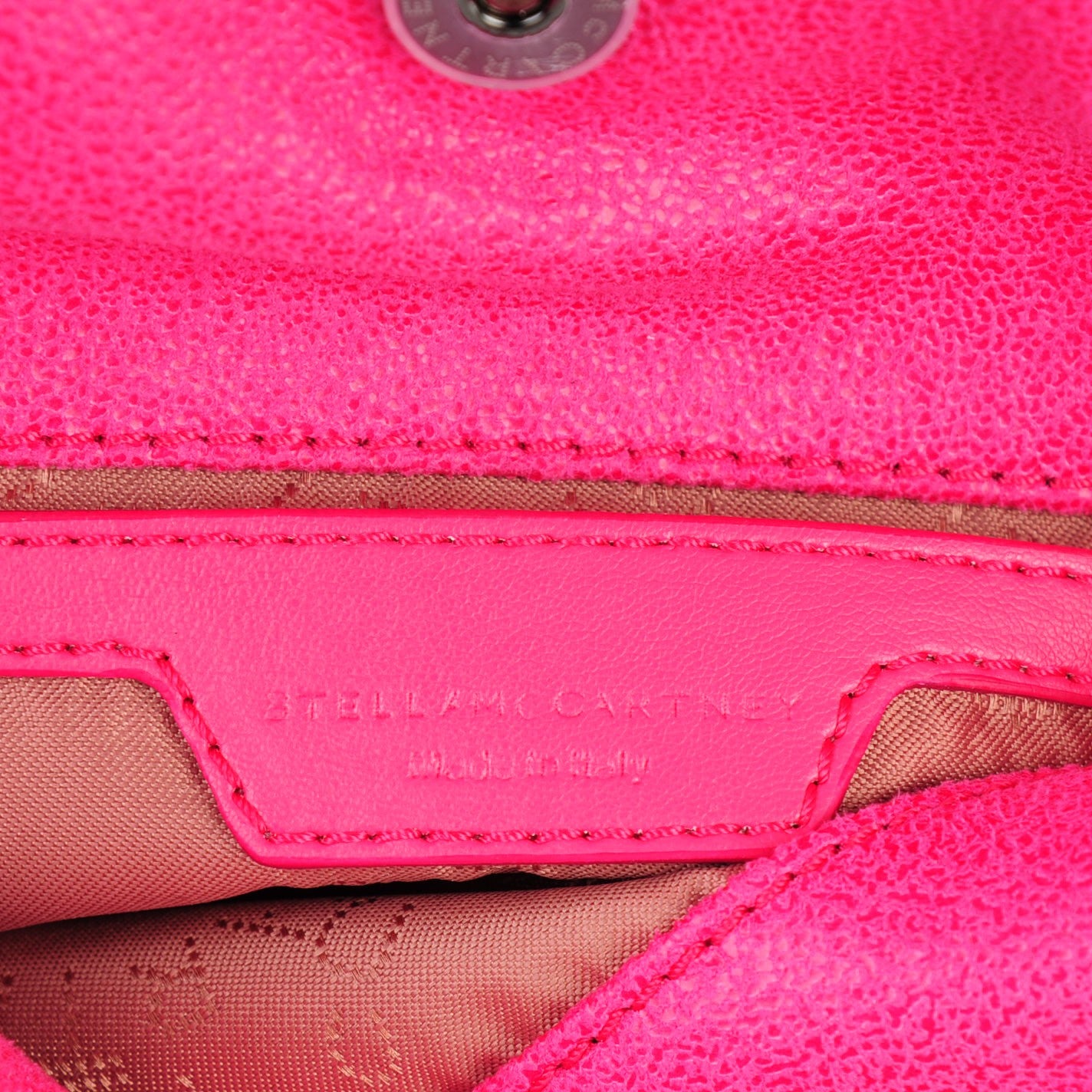 Stella McCartney Shaggy Deer Tiny Falabella Tote Hot Pink 6 of 8