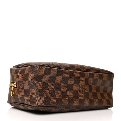 Louis Vuitton Damier Ebene Toiletry Bag 25 5 of 11