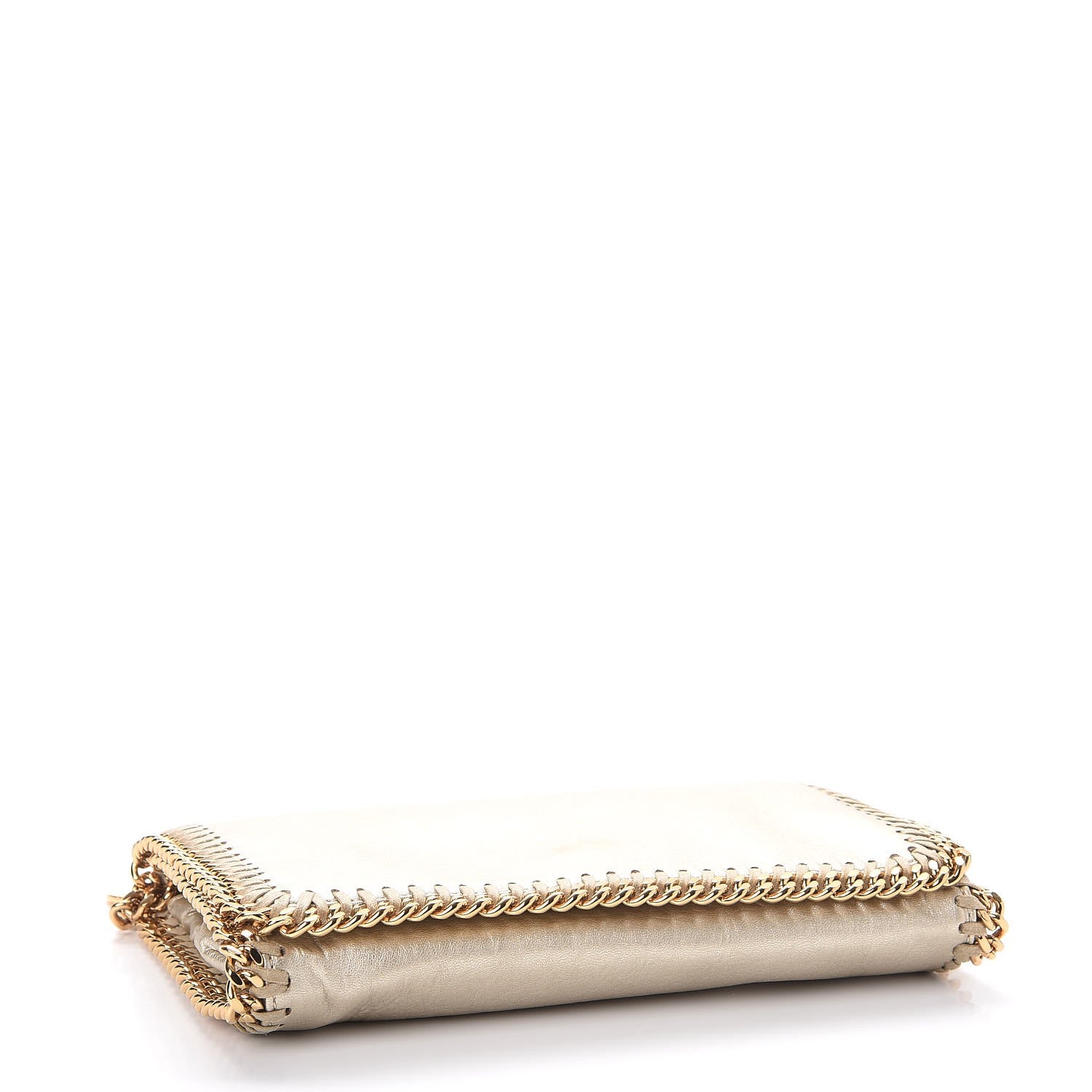 Stella McCartney Shaggy Deer Falabella Crossbody Bag Gold 4 of 7