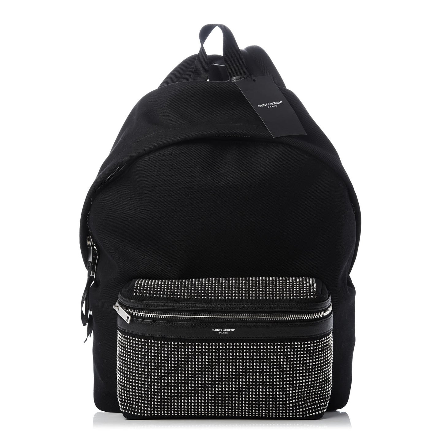 Canvas City Studded Backpack Black
