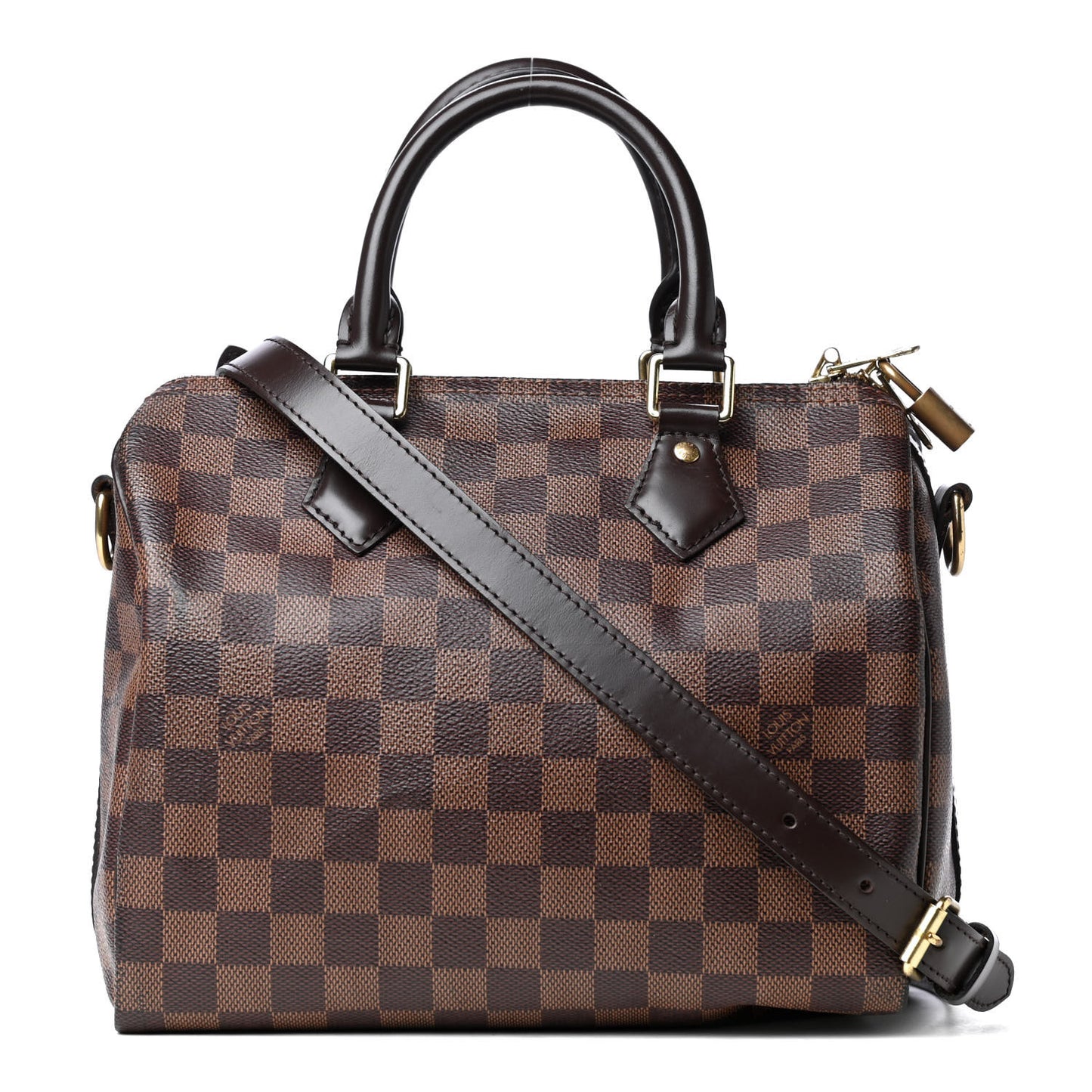 Damier Ebene Speedy Bandouliere 25