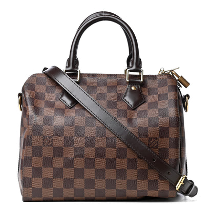 Louis Vuitton Damier Ebene Speedy Bandouliere 25 1 of 4