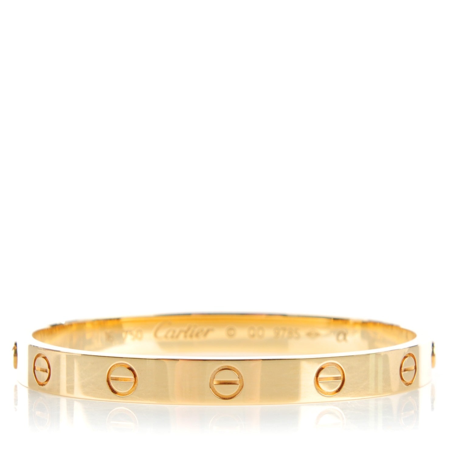 Cartier 18K Yellow Gold LOVE Bracelet 16 1 of 5