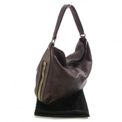 Saint Laurent Taurillon Zip Hobo Bronze 3 of 9