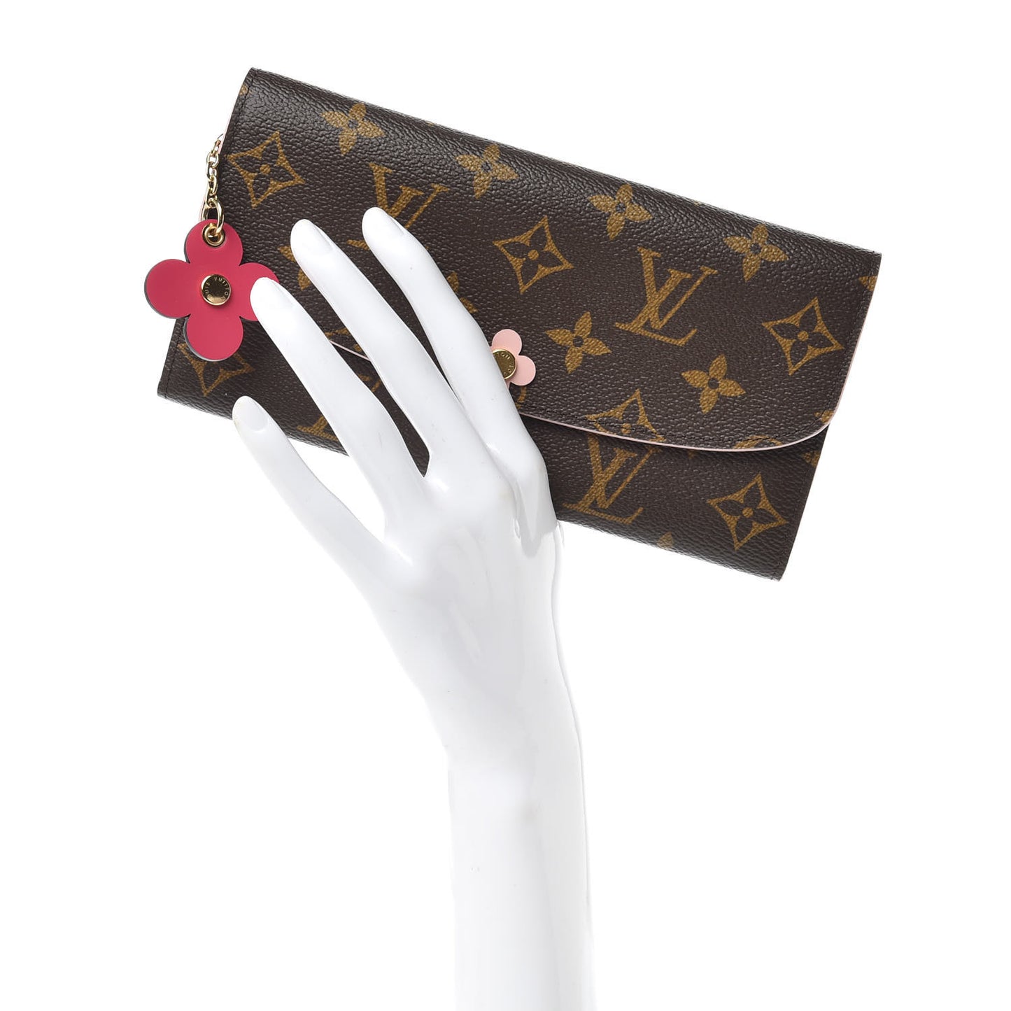 Monogram Bloom Flower Emilie Wallet