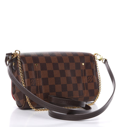 Louis Vuitton Damier Ebene Favorite PM 3 of 10