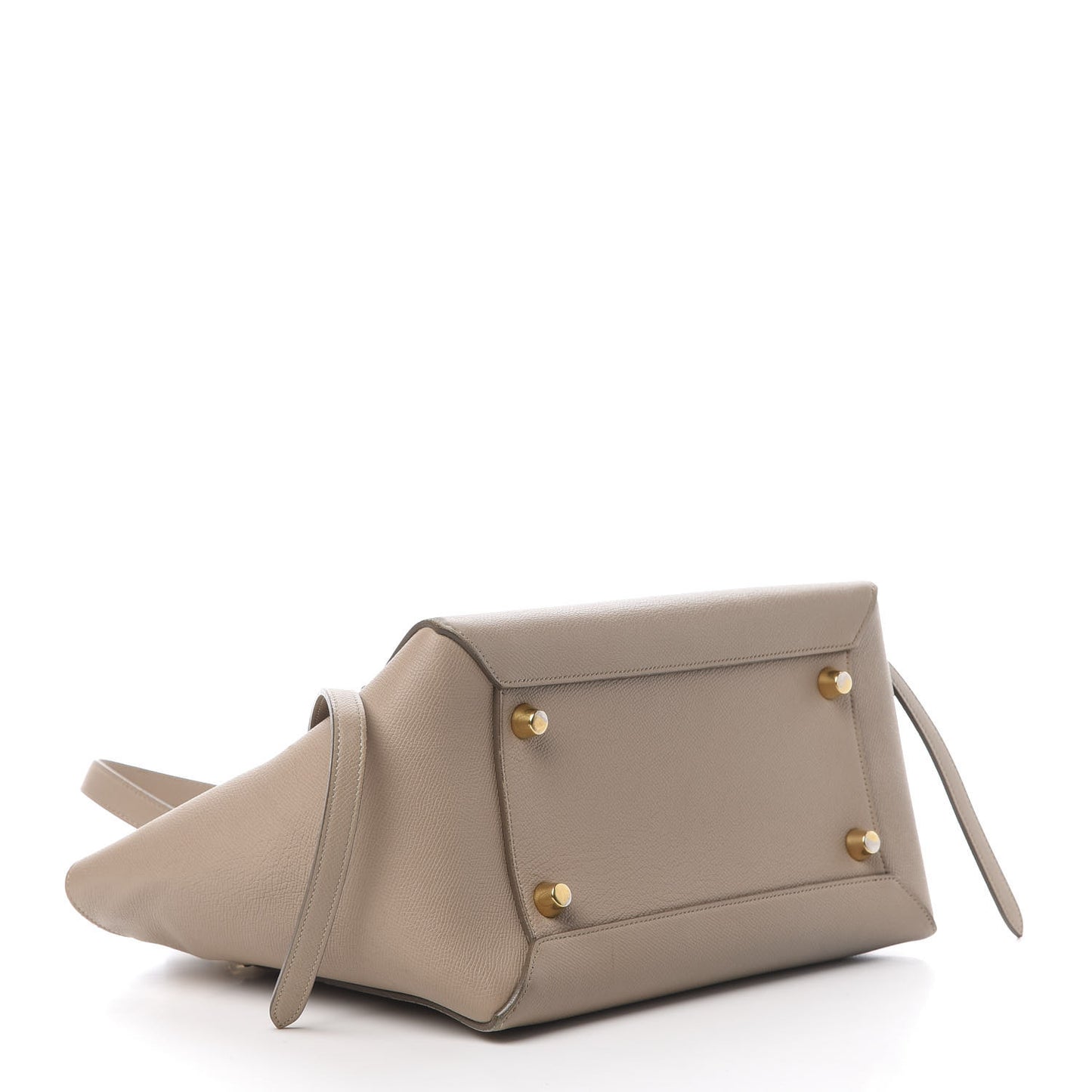 Grained Calfskin Mini Belt Bag Light Taupe