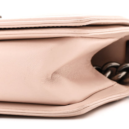 Chanel Calfskin Quilted Small Boy Flap Light Pink 10 of 19