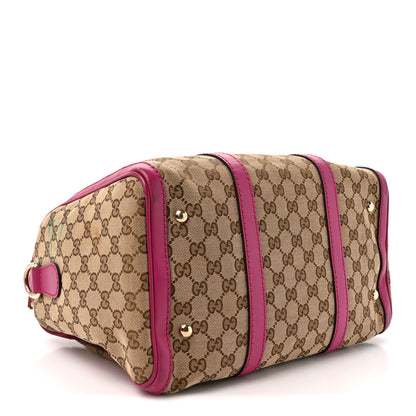 Gucci Monogram Medium Joy Boston Pink 4 of 18