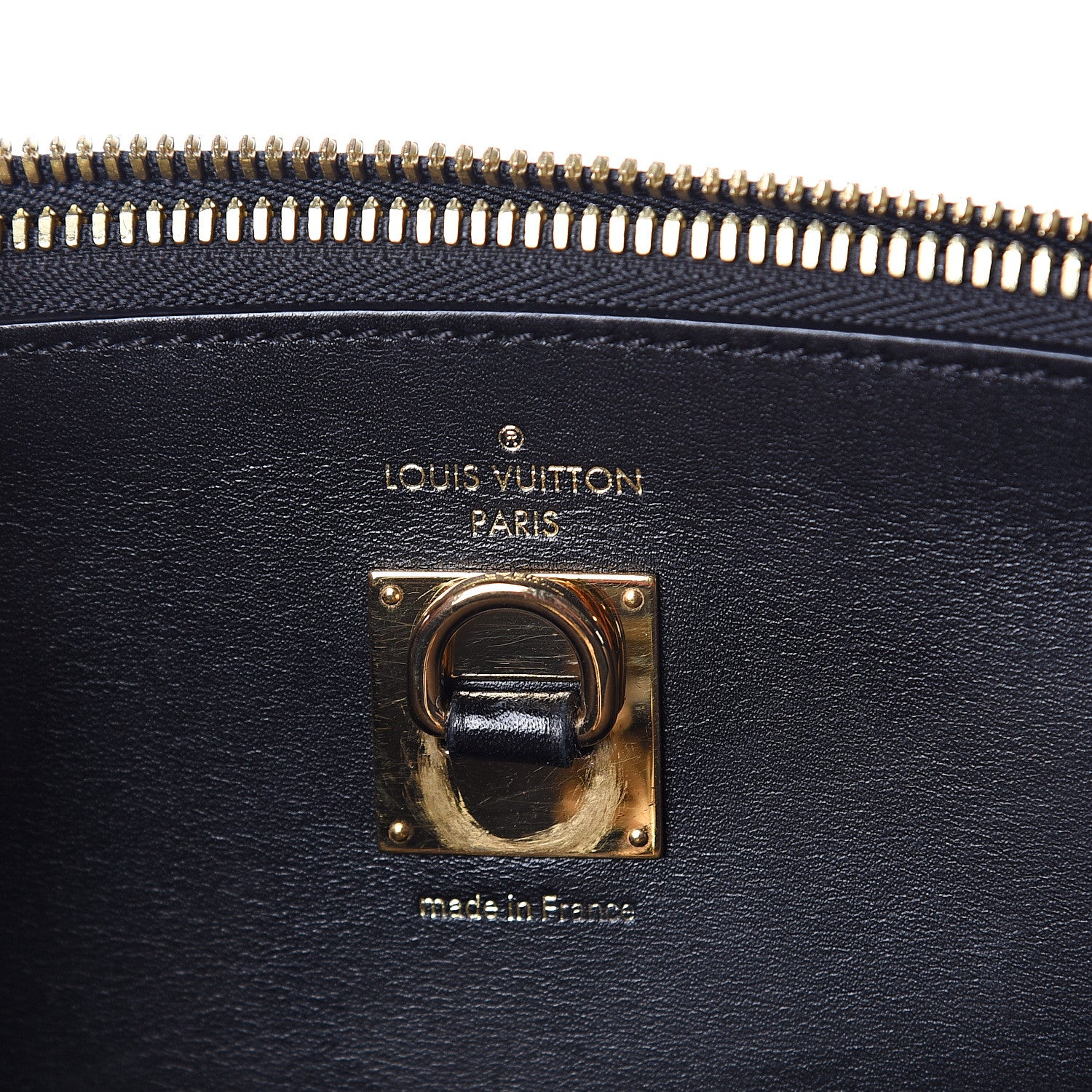 Louis Vuitton Calfskin City Steamer MM Gris Black 5 of 8