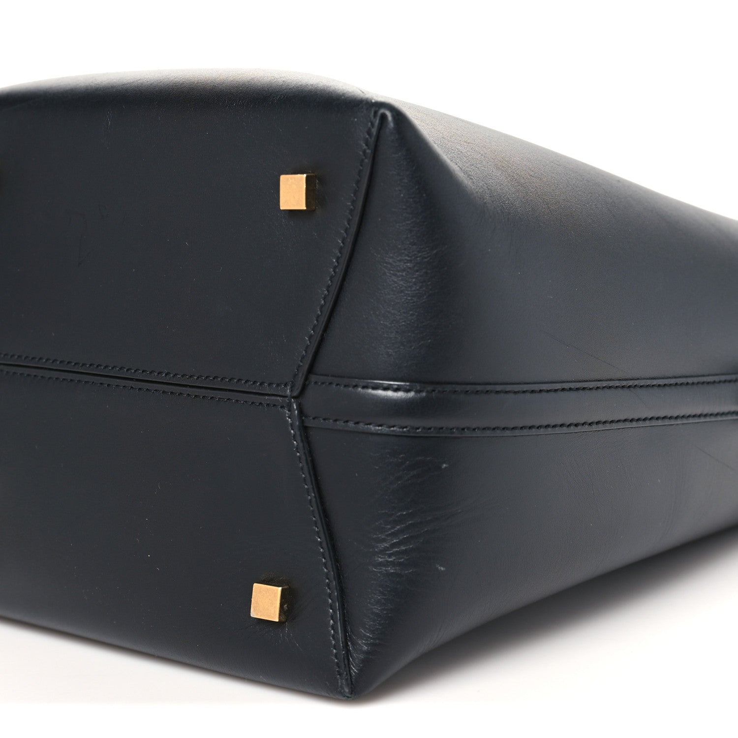 Saint Laurent Smooth Shiny Calfskin Monogram Le 37 Bucket Bag Black 9 of 9