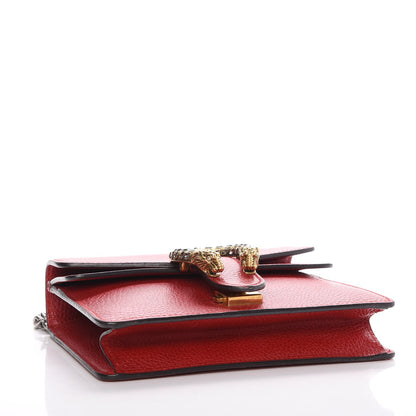 Gucci Calfskin Mini Dionysus Shoulder Bag Hibiscus Red 4 of 9