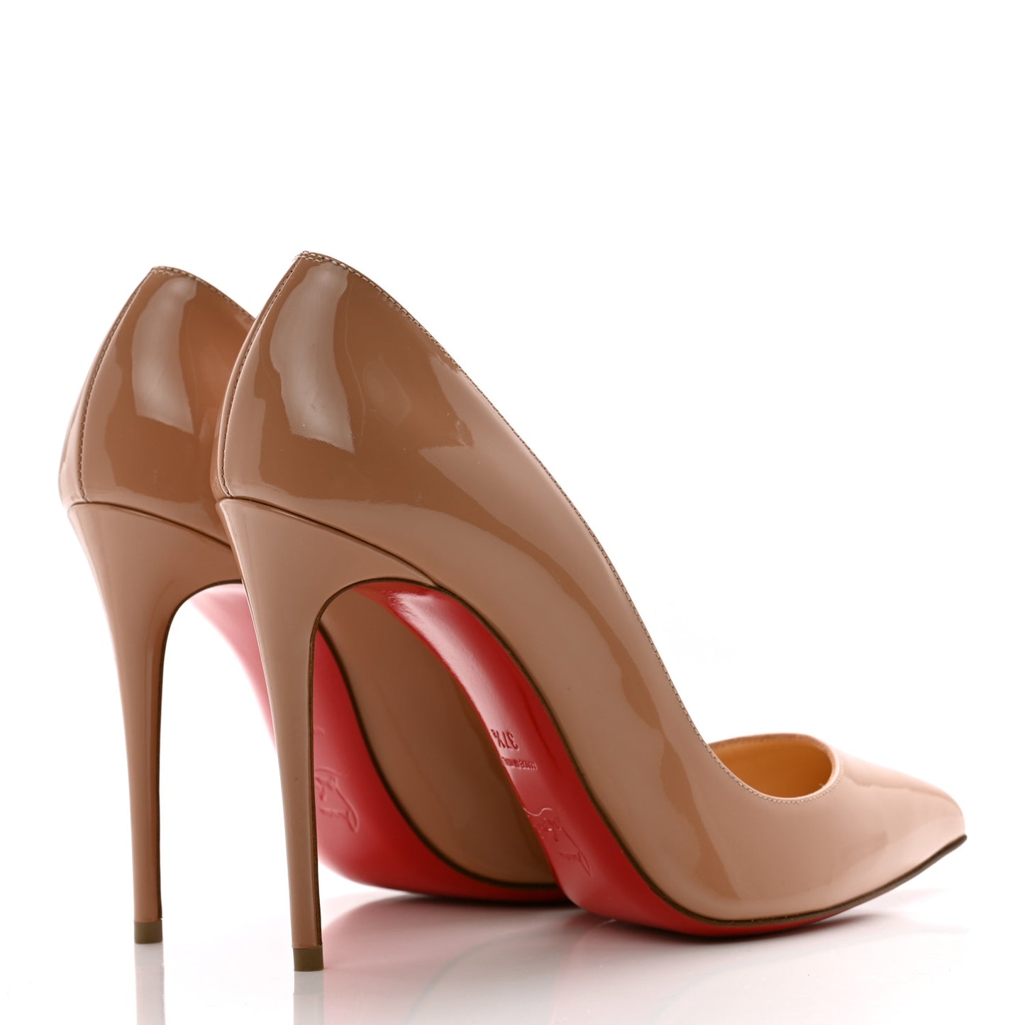 Patent Pigalle Follies 100 Pumps 37.5 Nude