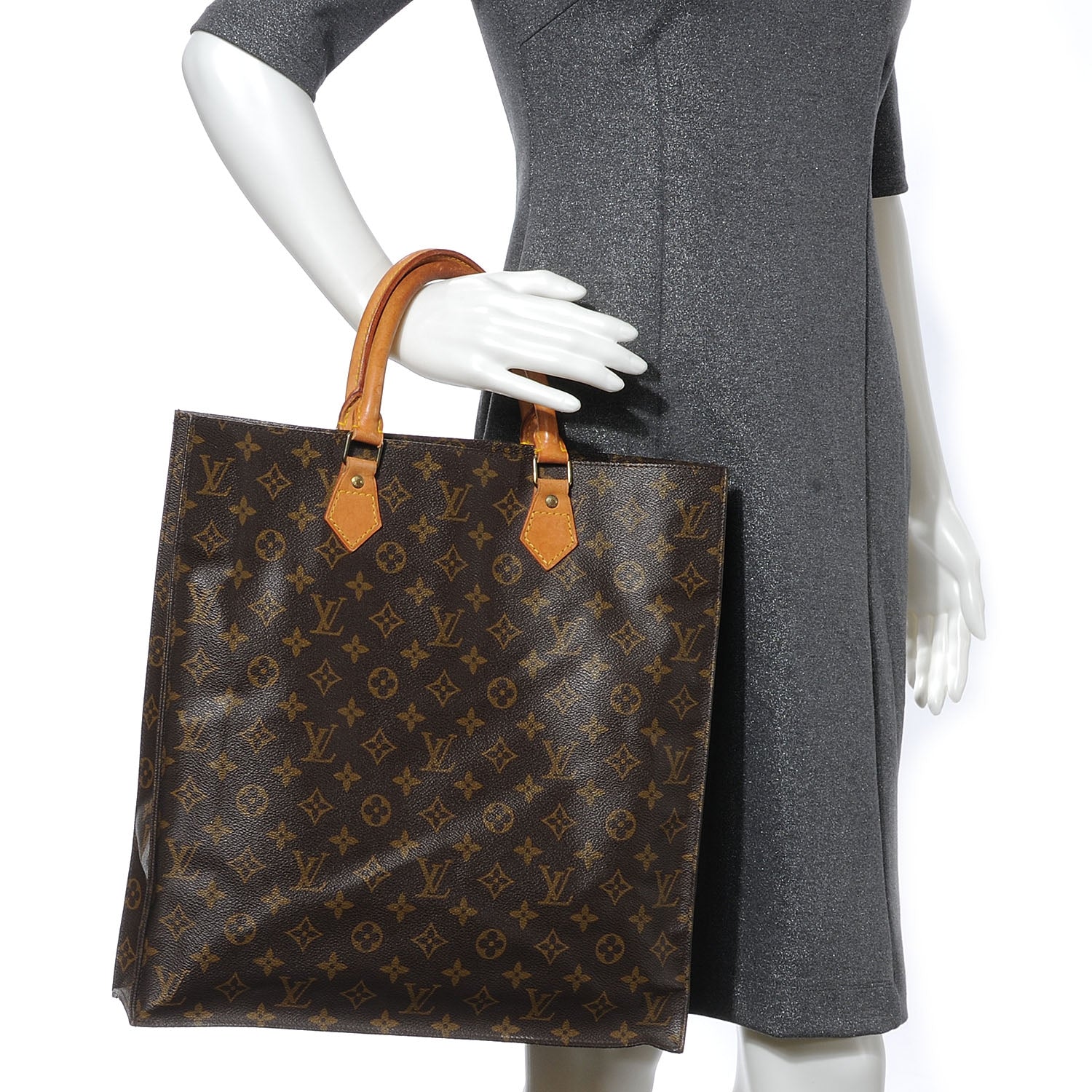 Louis Vuitton Monogram Sac Plat 2 of 7