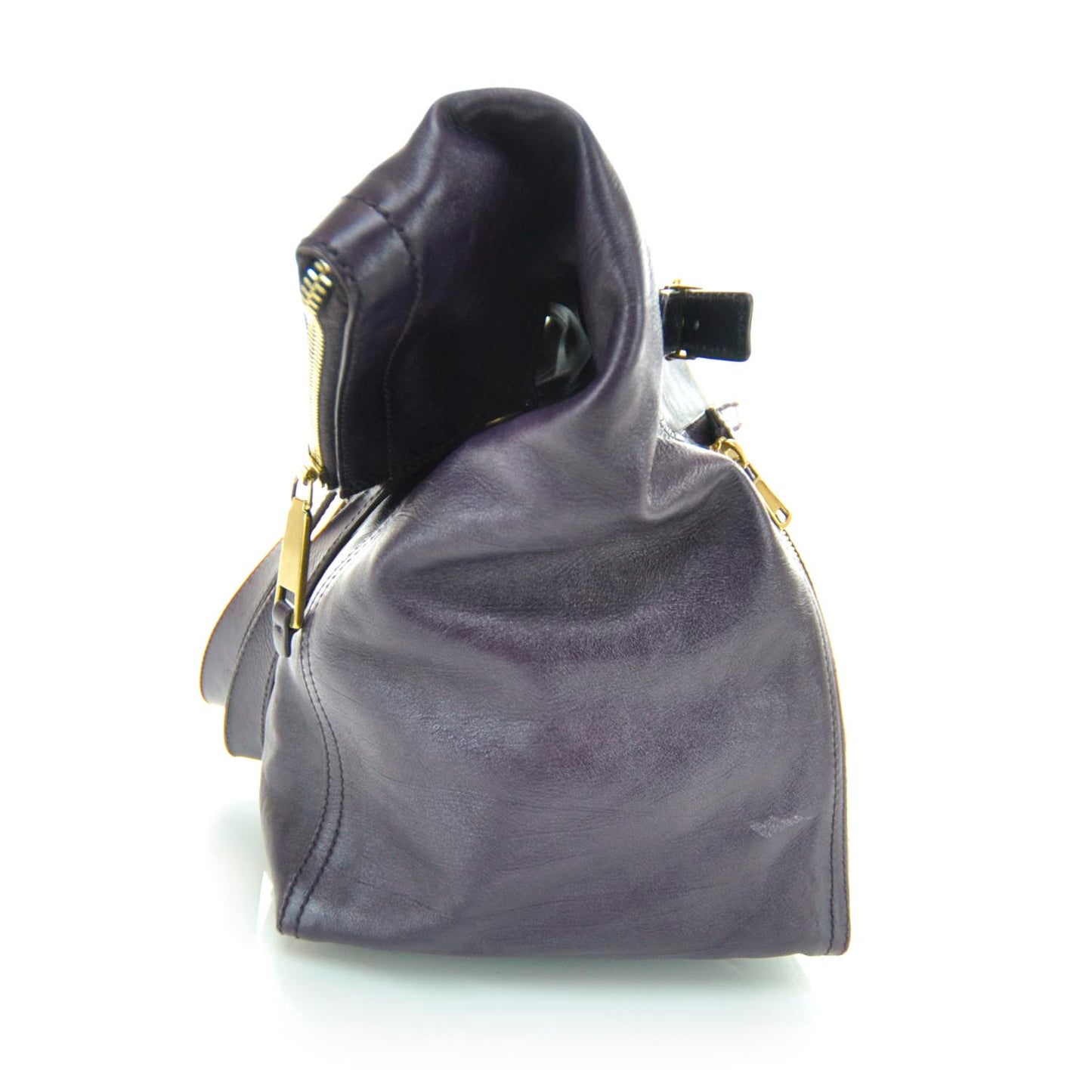 Large Downtown Tote Purple