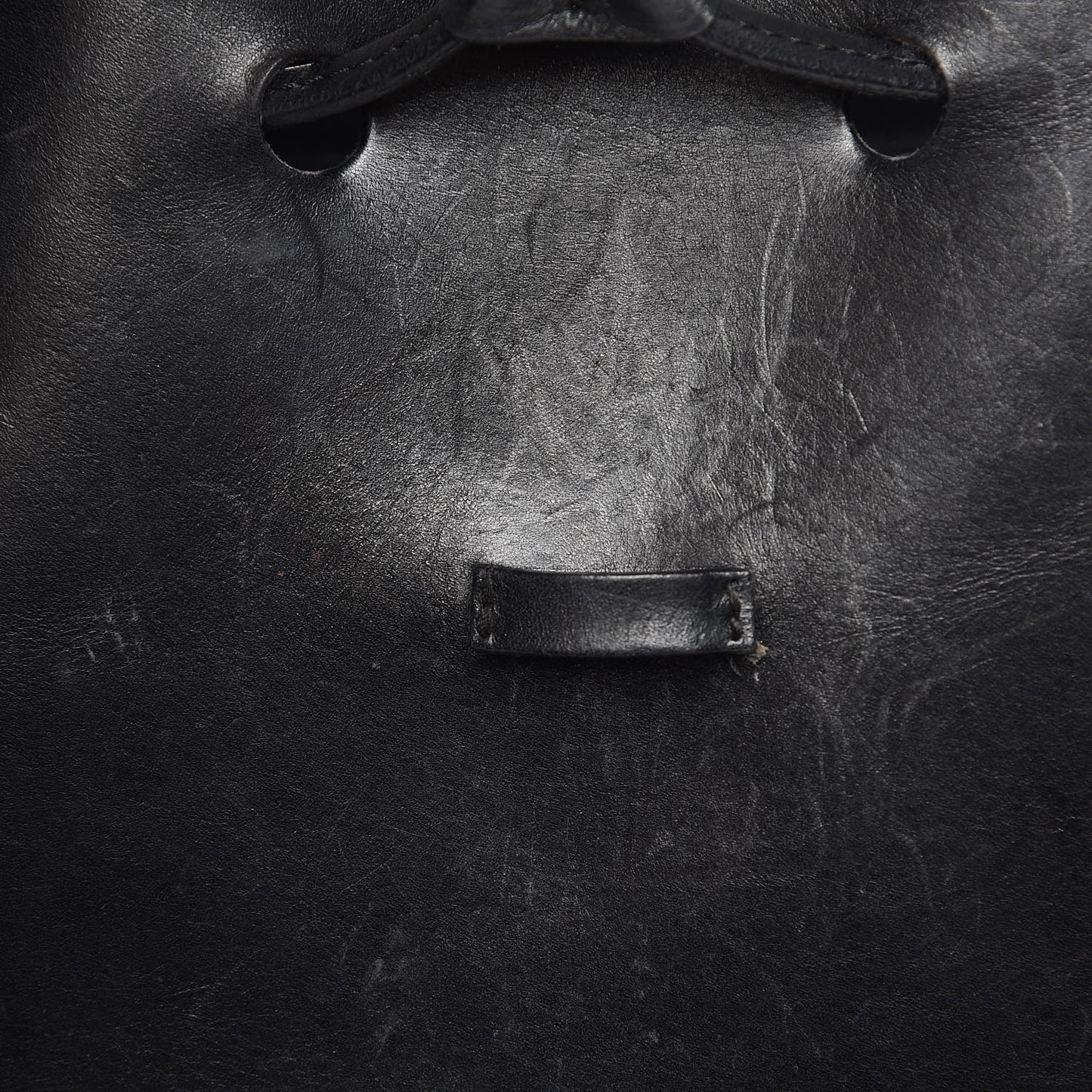 Vegetable Tanned Calfskin Backpack Black
