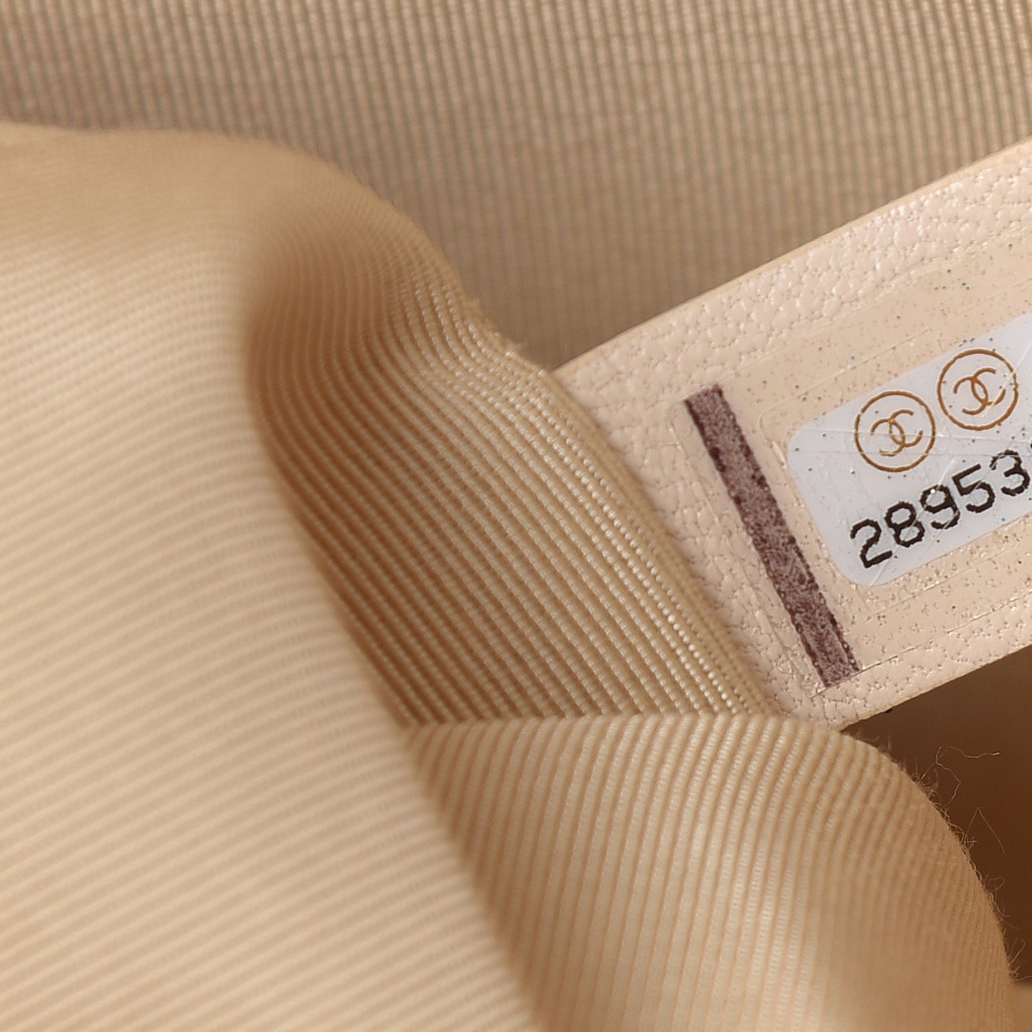 Lambskin Quilted Large 19 Flap Light Beige
