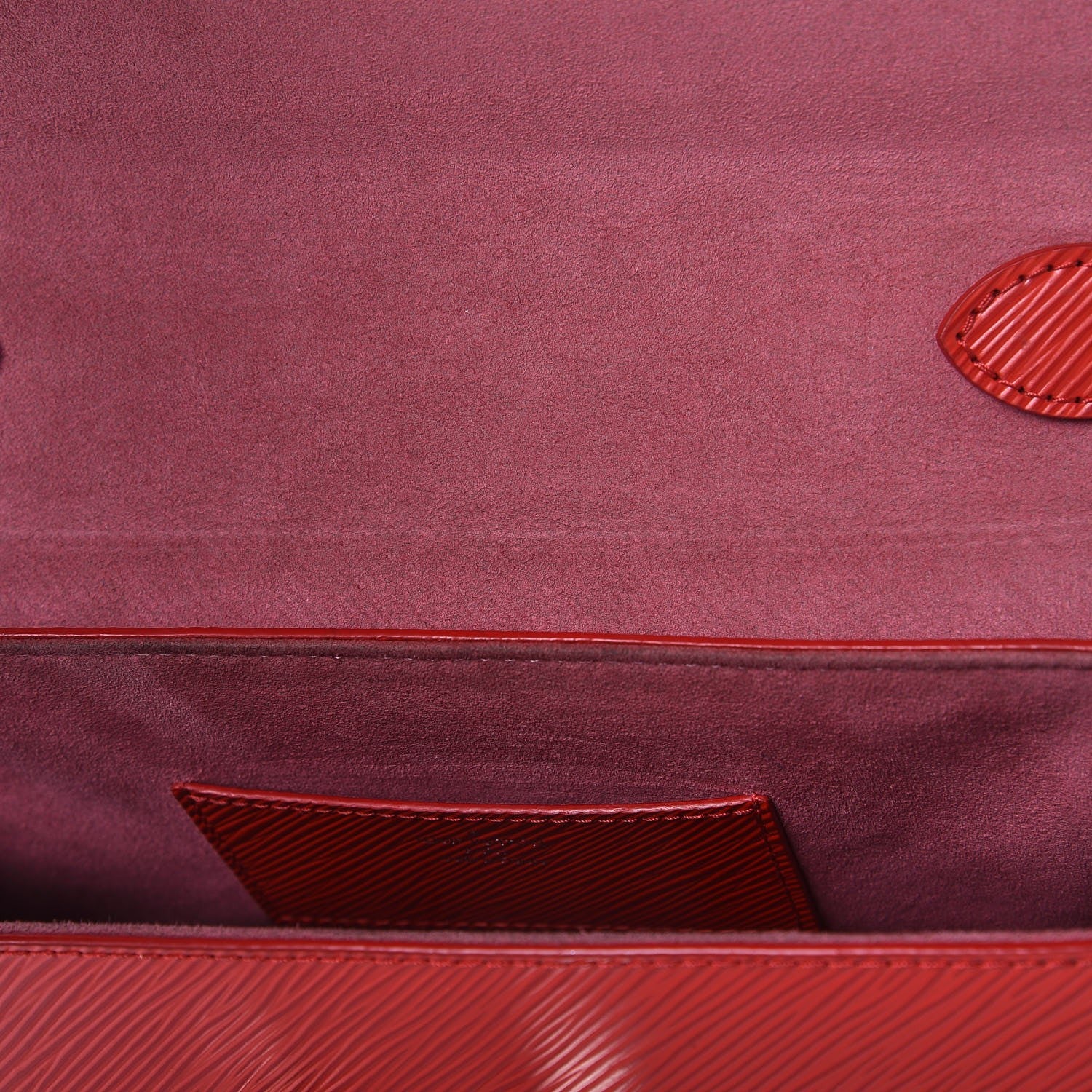 Louis Vuitton Epi Twist Shoulder Bag MM Coquelicot 7 of 9