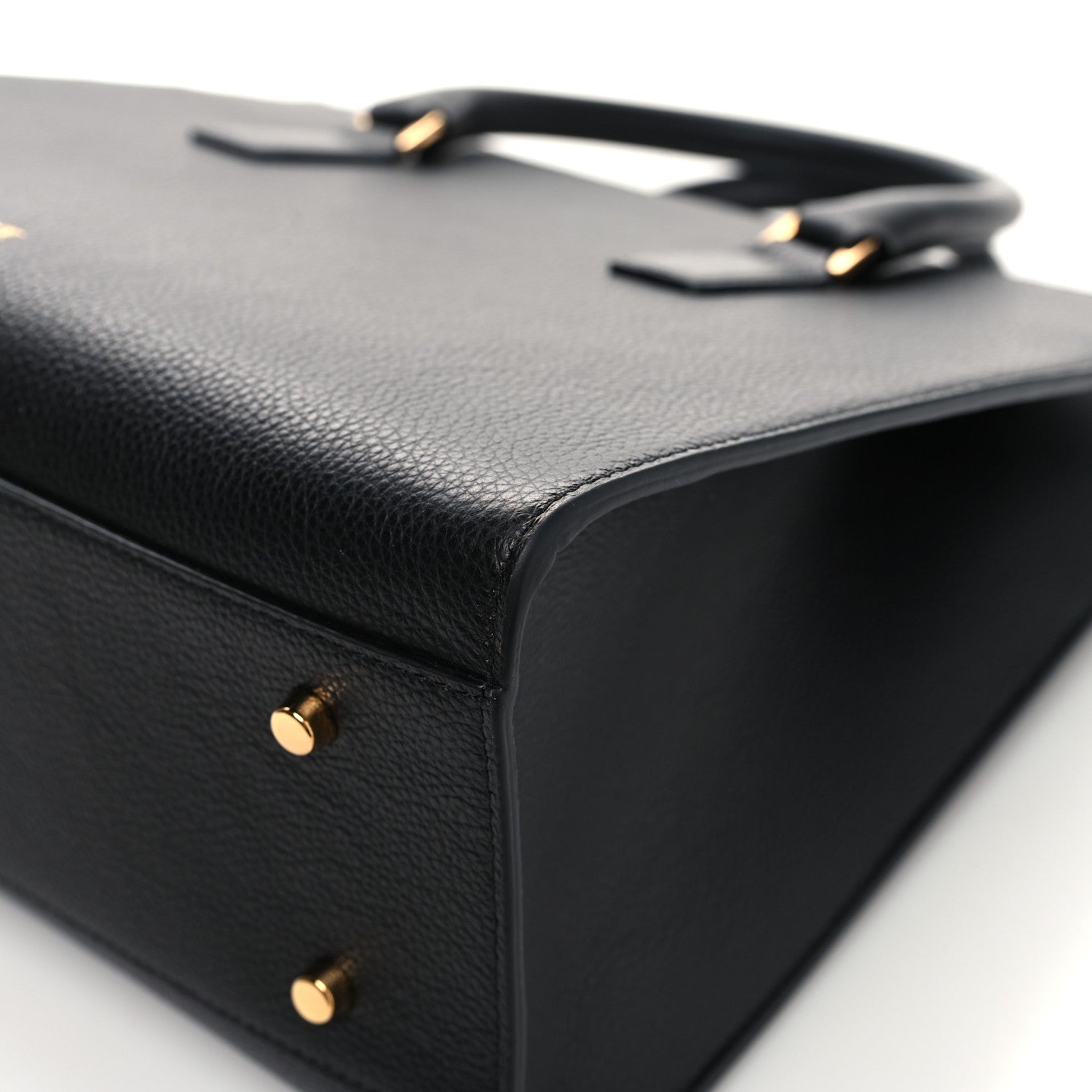 Versace Calfskin Virtus Tote Black 11 of 11