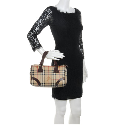 Burberry Haymarket Check Studded Bowler 2 of 7