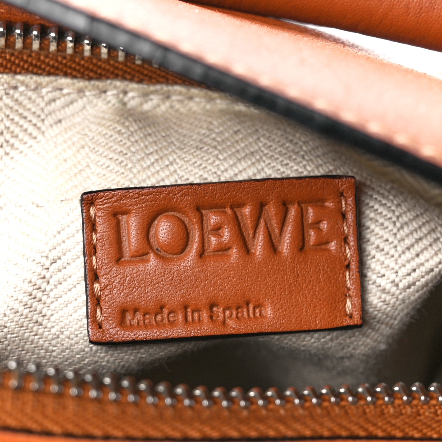 Loewe Calfskin Small Puzzle Bag Tan 7 of 12