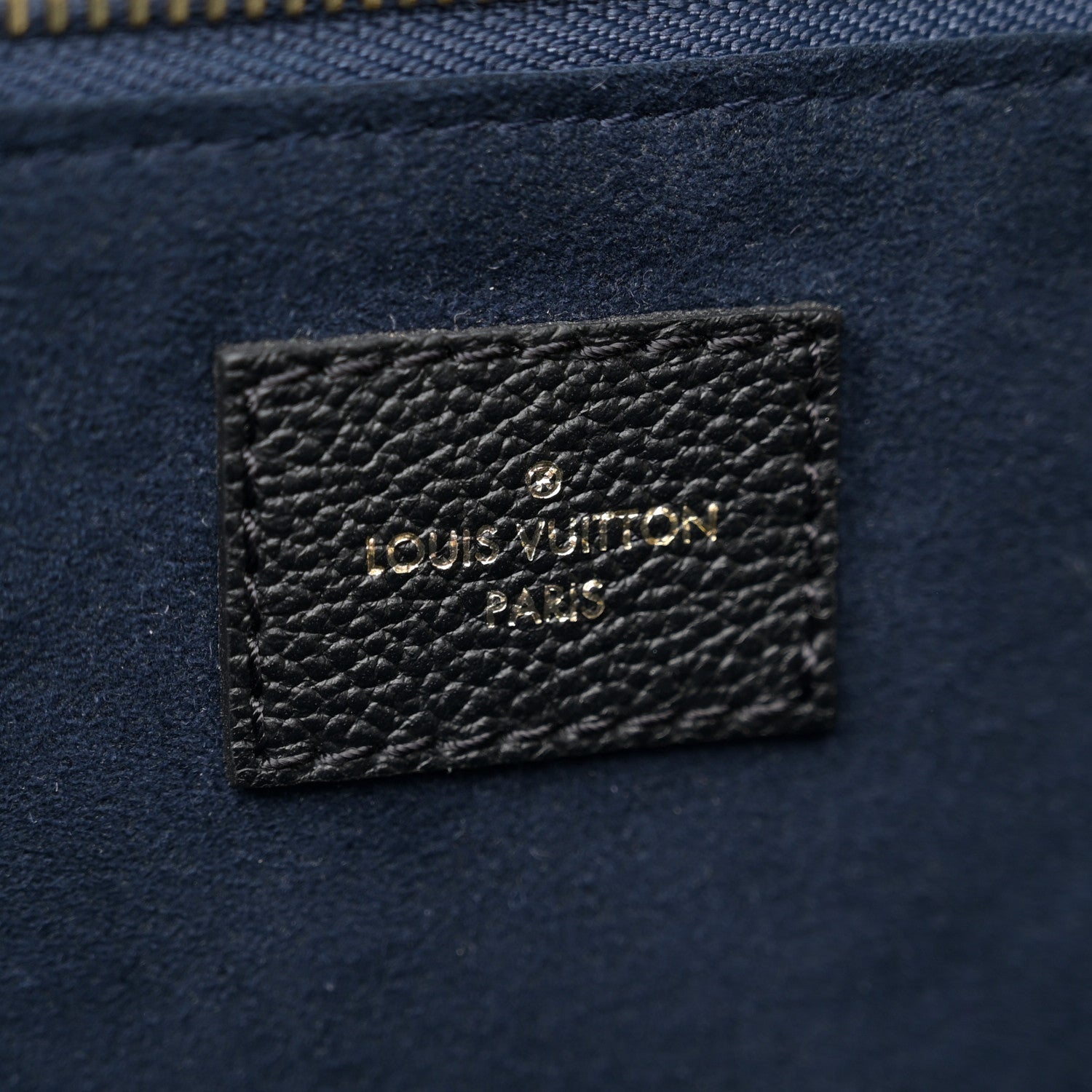 Louis Vuitton Empreinte Monogram Giant Neverfull MM Black 6 of 12