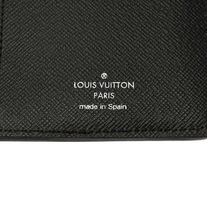 Louis Vuitton Monogram Eclipse Split Brazza Wallet Silver 6 of 7