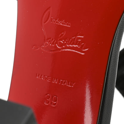 Christian Louboutin Nappa Loubi Bee Kid 85 Sandals 39 Black 7 of 10