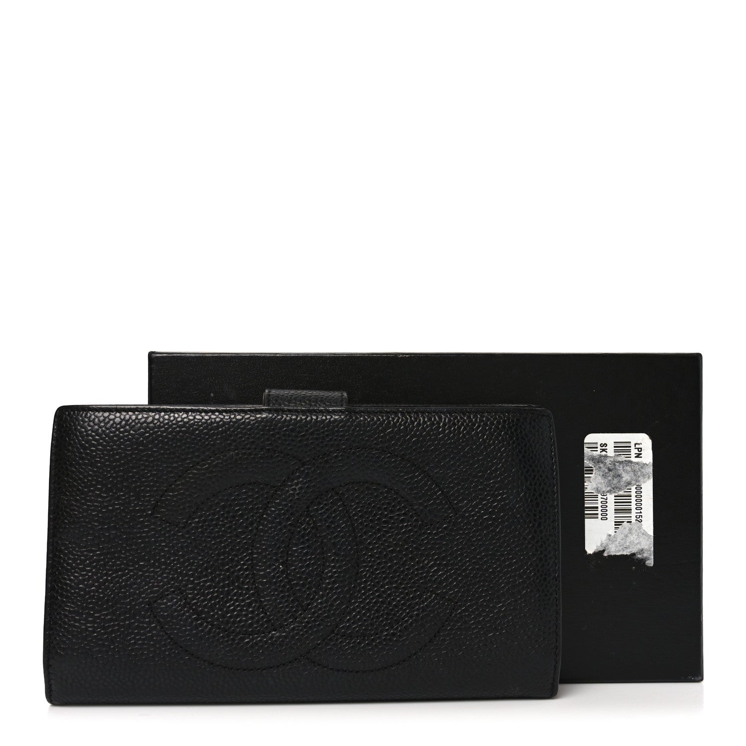 Chanel Caviar Timeless CC French Wallet Black 8 of 8