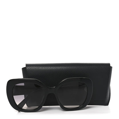 Celine Acetate Triomphe 01 Square Sunglasses CL 40226U Black 7 of 7