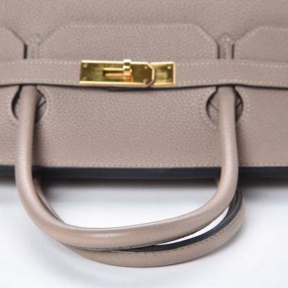 Hermes Togo Birkin 40 Gris Tourterelle 31 of 36