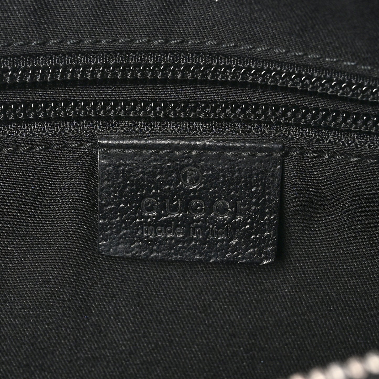 Monogram Medium Half Moon Hobo Black