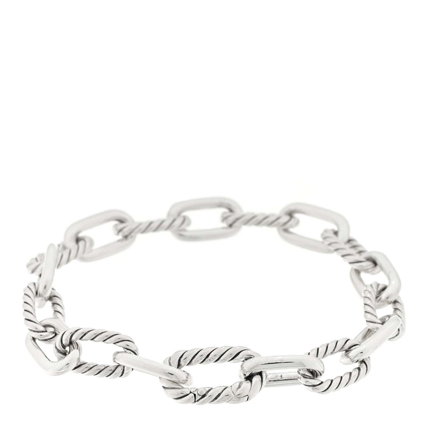 David Yurman Sterling Silver 8.5mm Madison Chain Bracelet 2 of 3