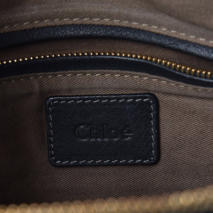 Chloe Calfskin Large Marcie Satchel Black 8 of 8