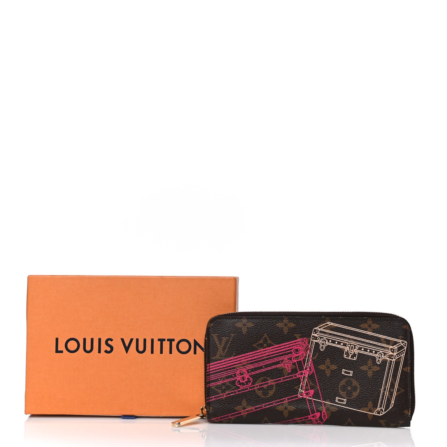 Monogram 2014 Christmas Animation Zippy Wallet