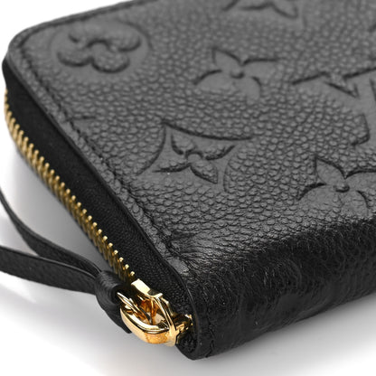 Louis Vuitton Empreinte Clemence Wallet Black 7 of 8