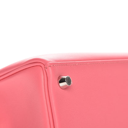 Hermes Swift Kelly Retourne 25 Rose Azalee 12 of 31