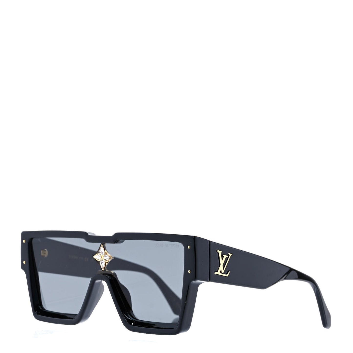 Acetate Swarovski Crystal Cyclone Sunglasses Z1578W Black