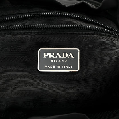 Prada Tessuto Nylon Vela Cinch Backpack Black 5 of 9