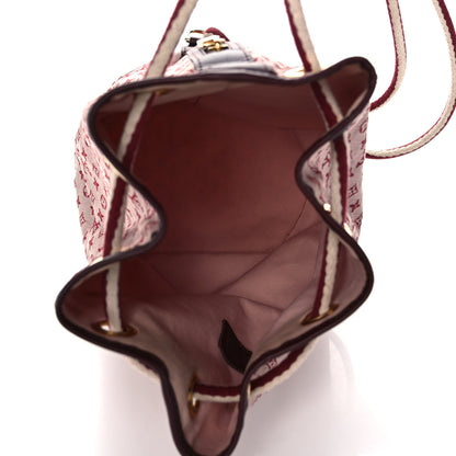 Louis Vuitton Mini Lin Monogram Betsy Backpack Red 4 of 8