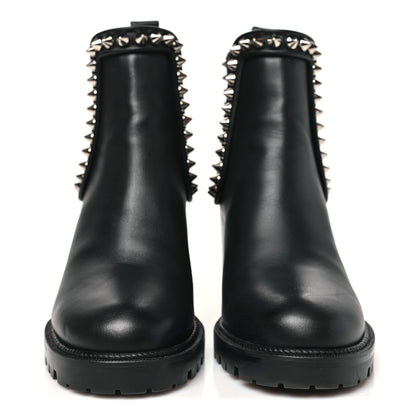 Christian Louboutin Nappa Spiked Capahutta 70 Chelsea Boots 40 Black 3 of 8