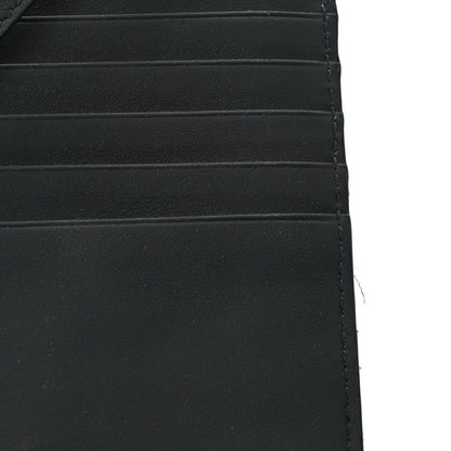 Christian Dior Ultra Matte Calfskin Cannage Lady Dior Zip Wallet With Strap Black 11 of 11