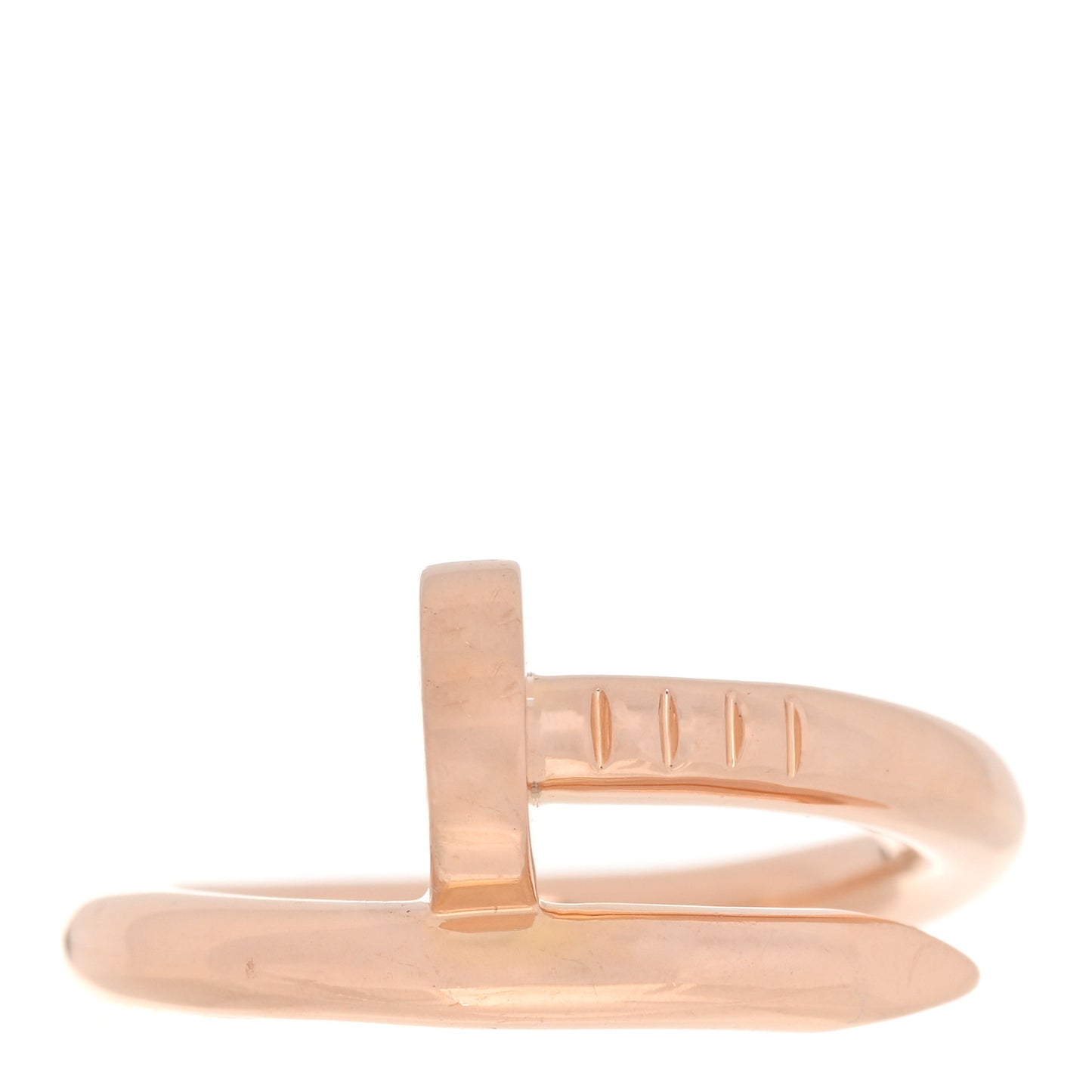 18K Pink Gold Juste Un Clou Ring 51 5.75