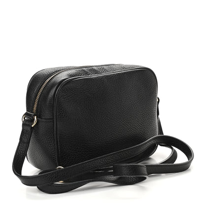 Gucci Pebbled Calfskin Small Soho Disco Bag Black 3 of 10