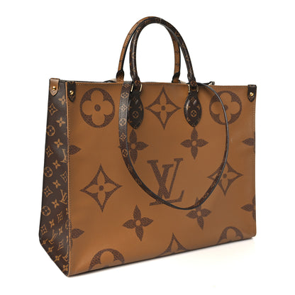 Louis Vuitton Reverse Monogram Giant Onthego GM 3 of 9