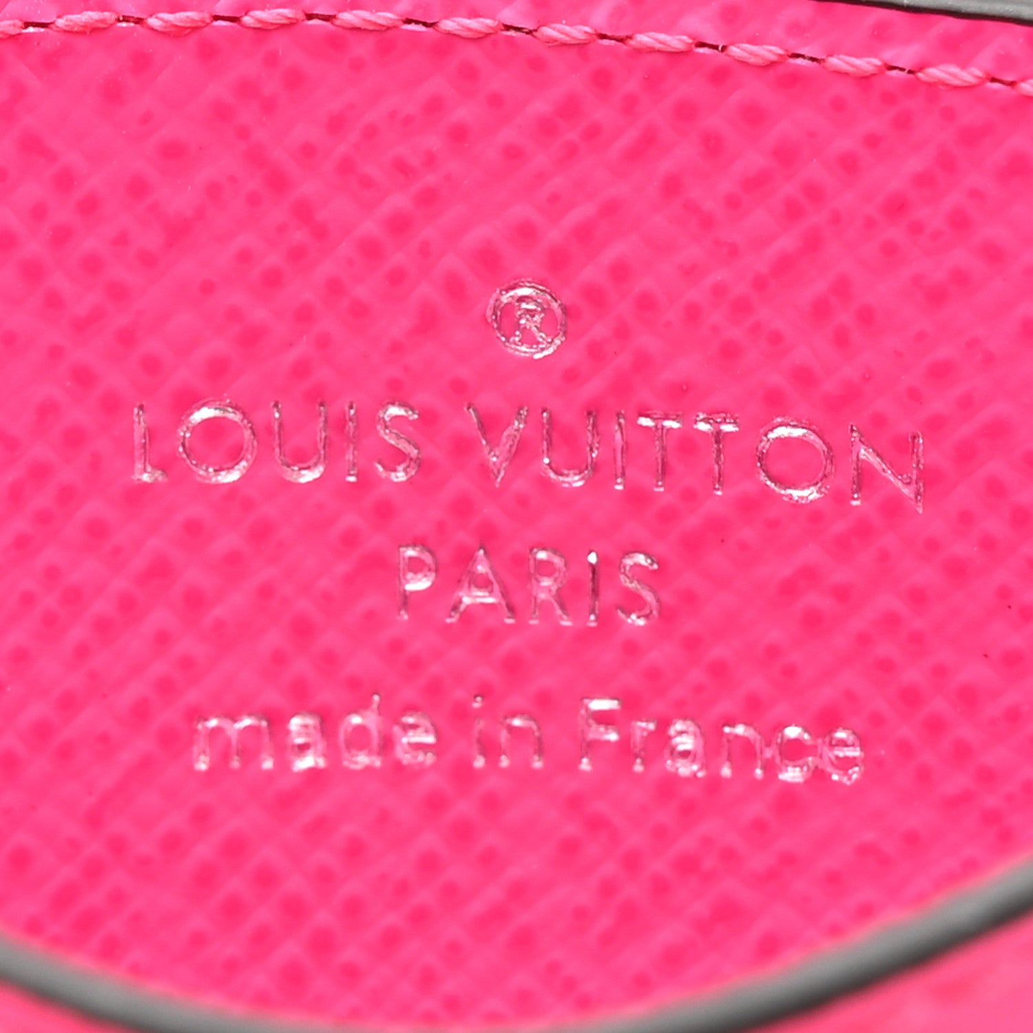 Louis Vuitton Monogram Macassar Card Holder PM Fuchsia 6 of 7