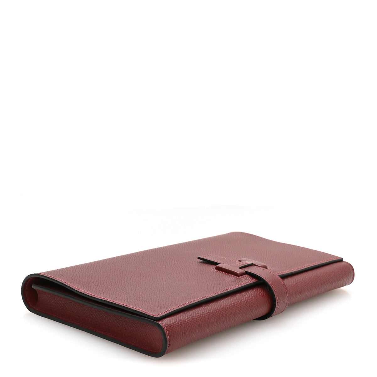 Hermes Epsom New H Passant Toutenmain Wallet Rouge H 4 of 8