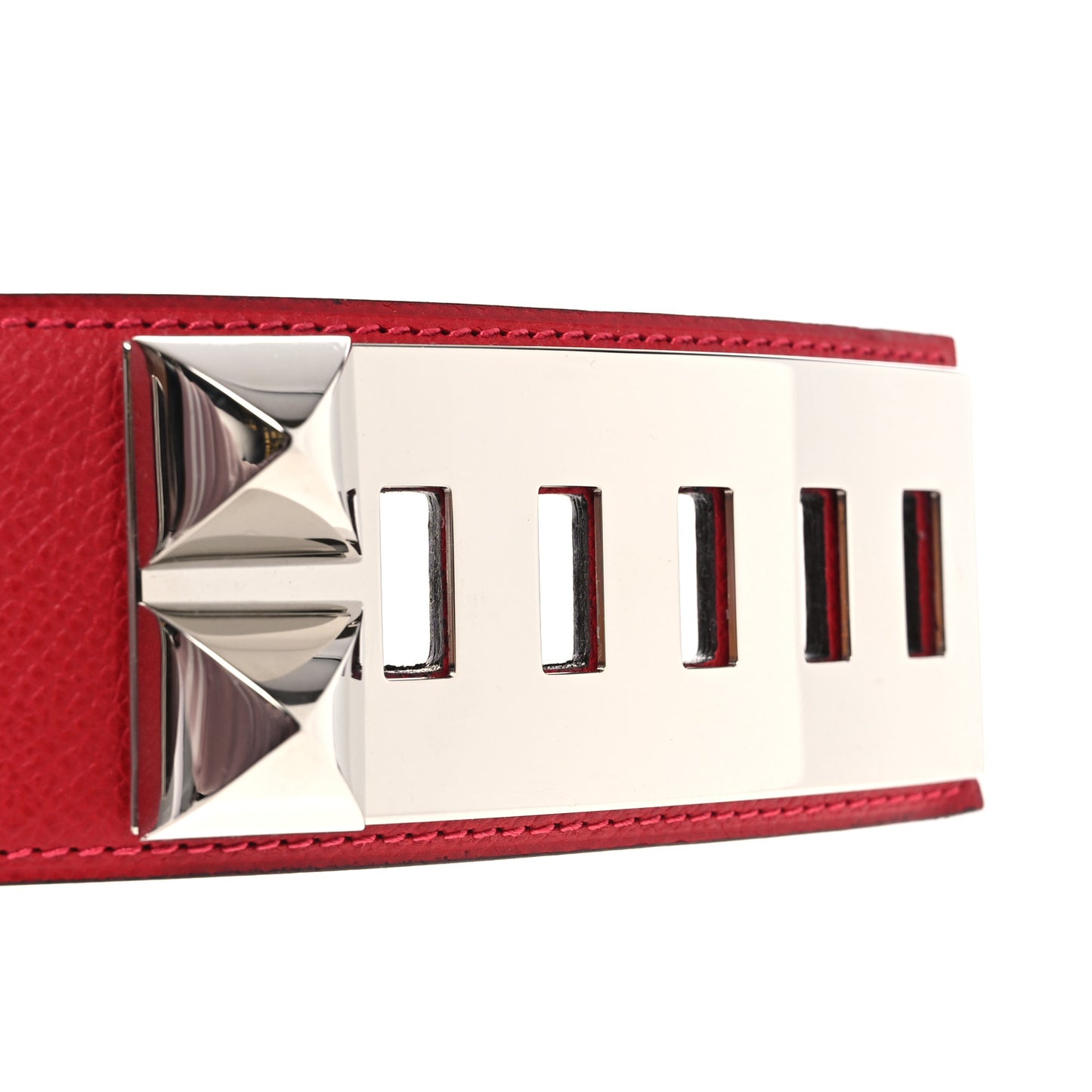 Epsom 50mm Collier De Chien CDC Belt 90 36 Rouge Casaque